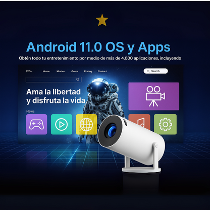 Proyector Gamer-Cine en Casa