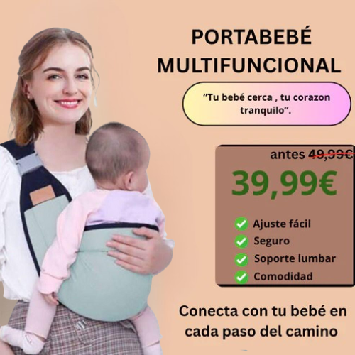 Portabebé Multifuncional ¡CANGURIN!
